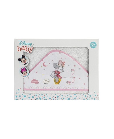 Capa de baño bebé counting sheep Minnie rosa de Disney