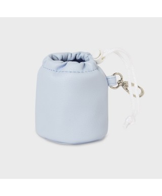 Bolso maternal con accesorios grabado azul de Mayoral