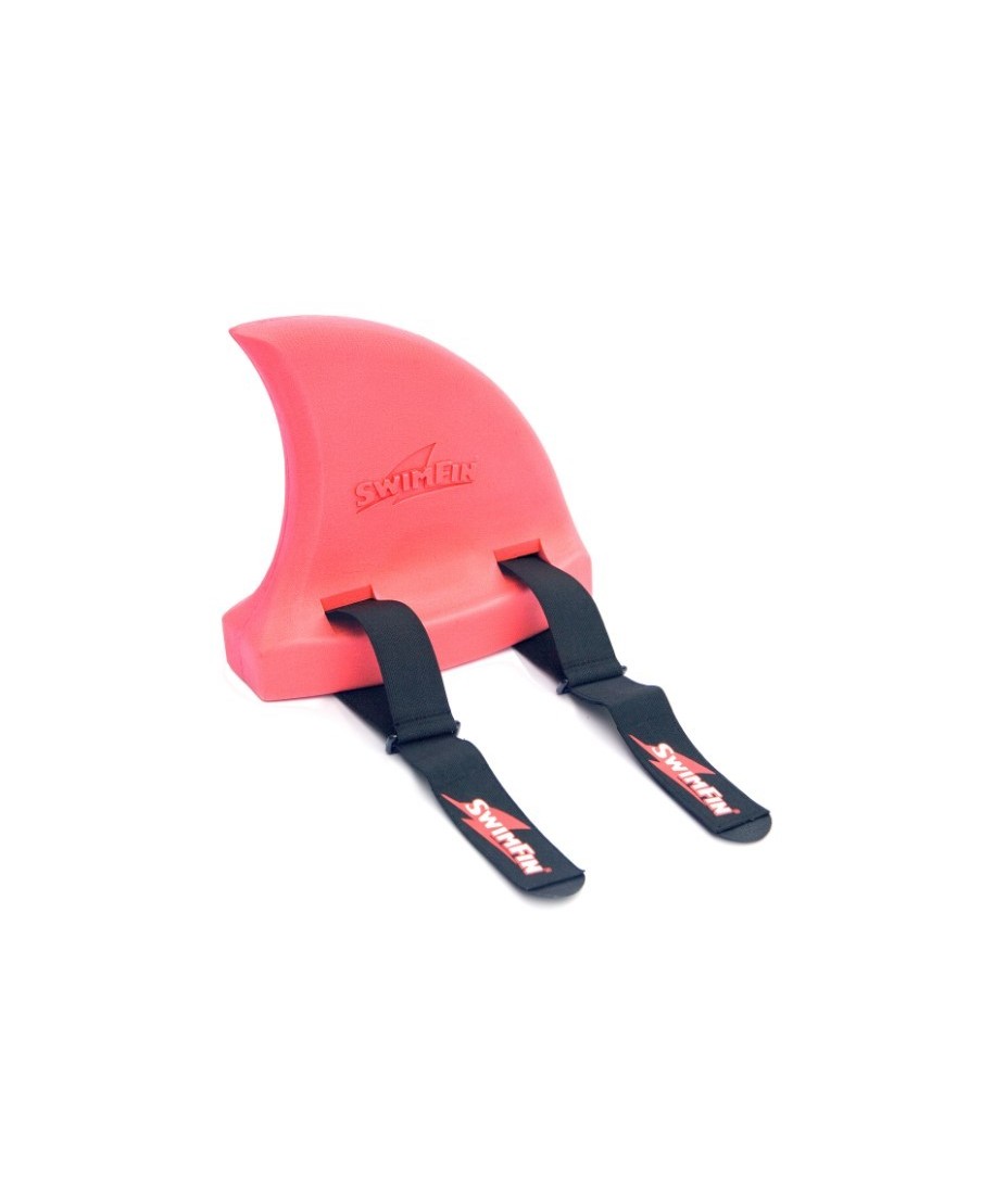 Flotador aleta de tiburon rosa de Swim